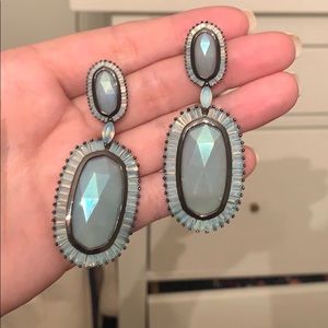 Kendra Scott Amazonite Kaki Earrings